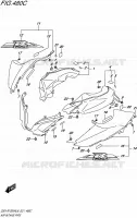 LUCHTINLAATIPE (GSX-R1000RZAL8 E21) KUIPDEEL/FRAME 1000 suzuki-motorfietsen GSX-R 2018 13136076