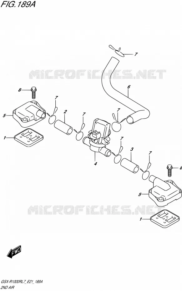 ANTI VERVUILINGS SYSTEM Suzuki MOTO 1000 GSX-R 2017  GSX-R1000RL7 / GSX-R1000RZL7 E21
