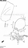 VOORRUIT voor Suzuki BURGMAN 125 2018