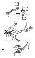 STAND (E16,E18,E22,E25,E26) voor Suzuki GSX-S 750 1982