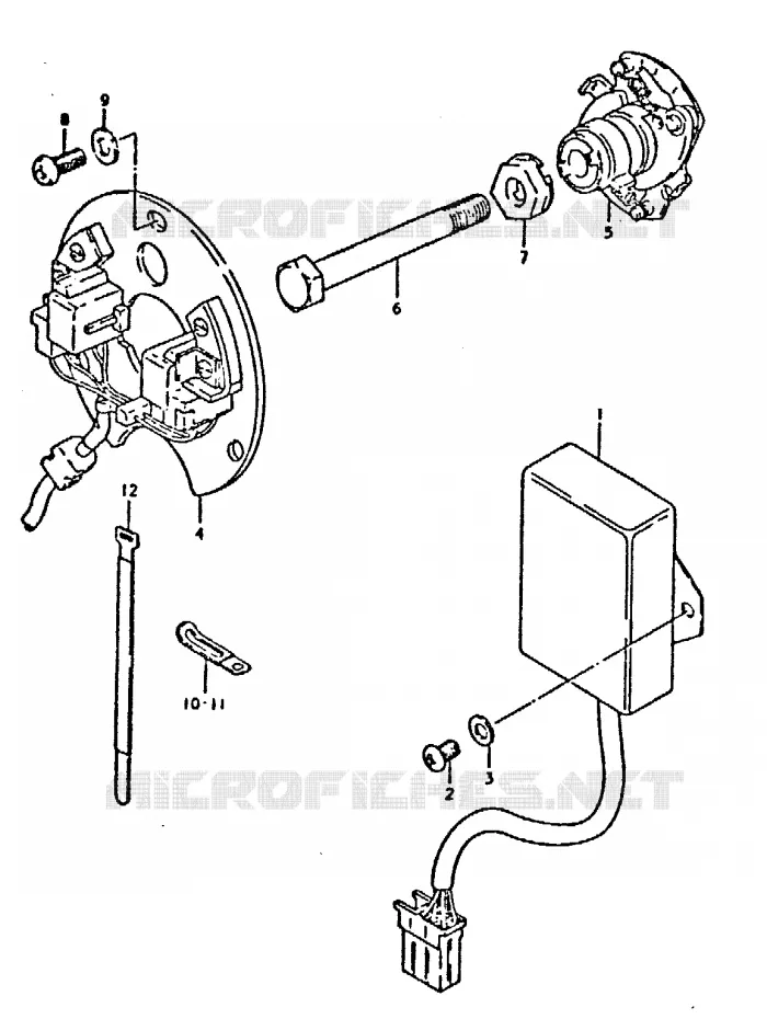 ALTERNATOR Suzuki MOTO 750 GSX 1981  GSX750X(T/X)
