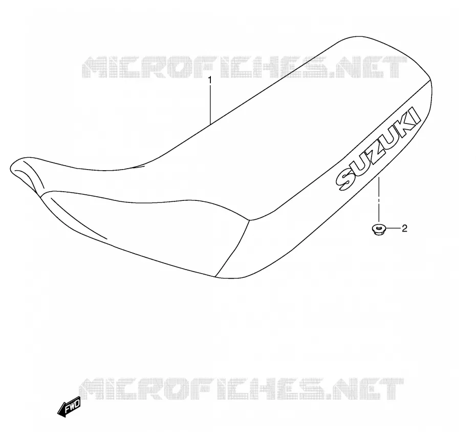 SEAT Suzuki MOTO 50 JR 2005  JR50K5(P3/P28)