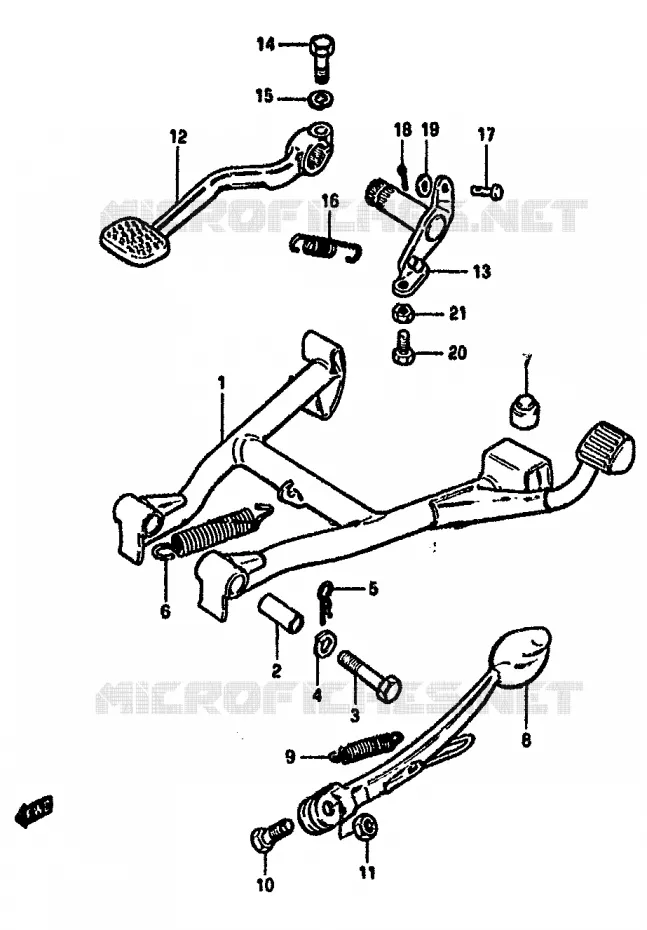 STAND Suzuki MOTO 750 GSX-S 1982  GSX750SZ