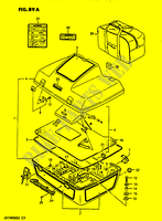 KOFFER MODEL J voor Suzuki CAVALCADE 1400 1987