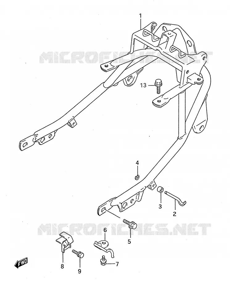 ACHTERLICHT Suzuki MOTO 750 GSX-F 1993  GSX750FP(E28)