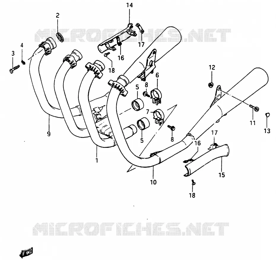GELUIDDEMPER Suzuki MOTO 750 GSX-E 1985  GSX750ESF(F)