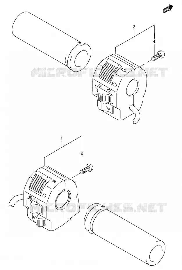 SCHAKELAARS (MODELE T/V/W/X/Y/K1/K2/K3) Suzuki MOTO 650 BOULEVARD 2003  LS650PK3(E3/E28)