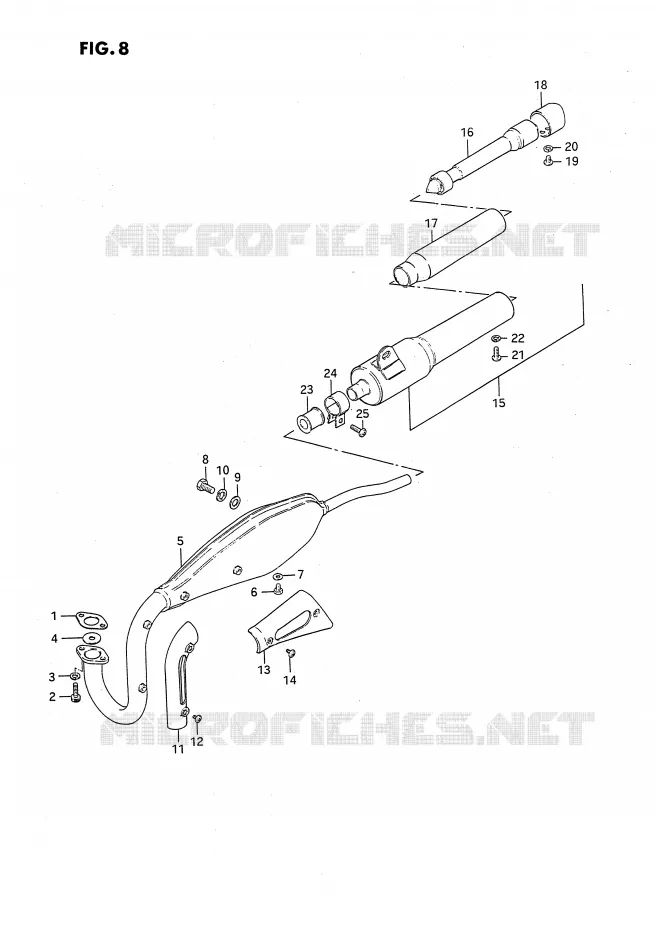 GELUIDDEMPER Suzuki MOTO 50 JR 1992  JR50N(P28)