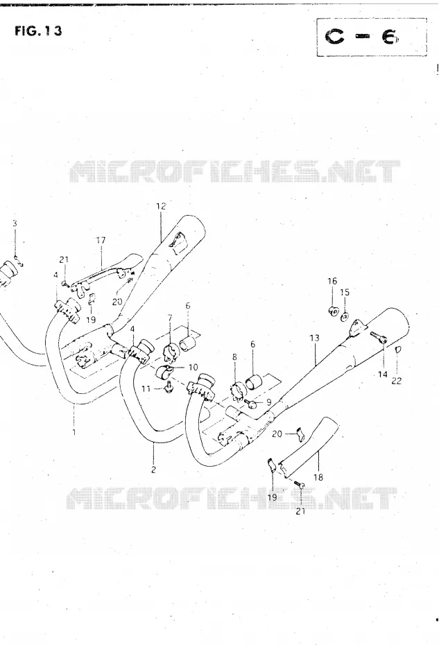 GELUIDDEMPER Suzuki MOTO 500 GSX-E 1984  GSX500ESE(E39)