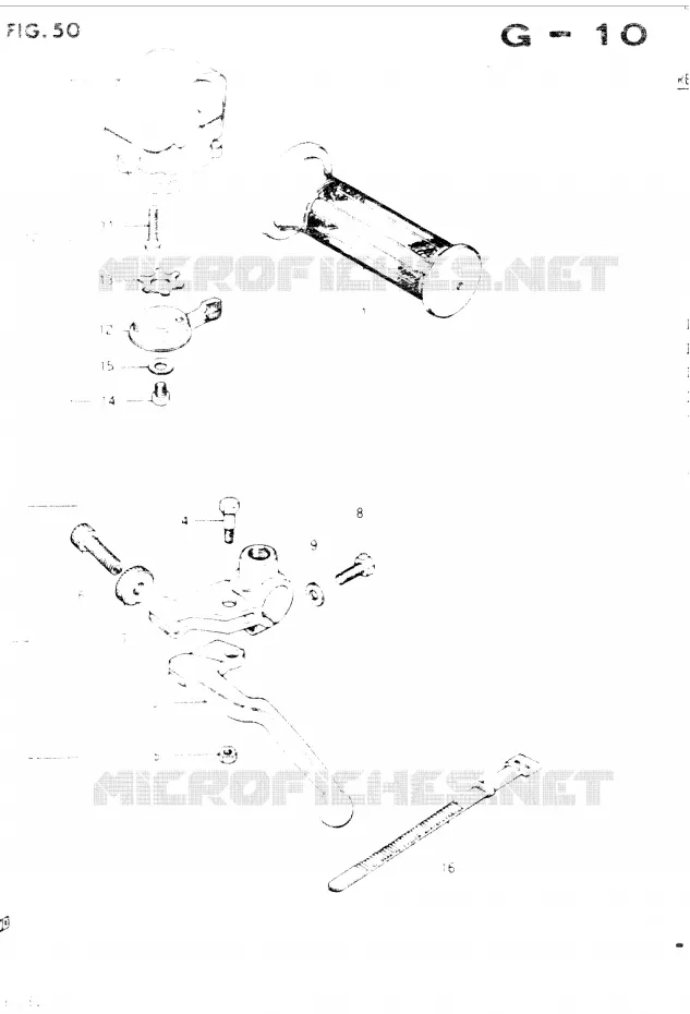 LINKER HANDGREEP Suzuki MOTO 400 GSX 1985  GSX400SF(E2)