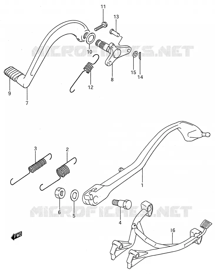 STAND Suzuki MOTO 600 GSX-F 1991  GSX600FM(E28)