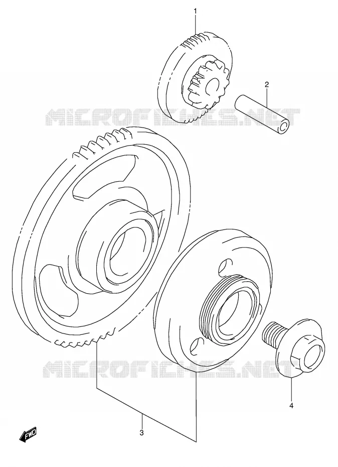 STARTMOTOR CLUTCH Suzuki MOTO 600 GSX-F 2006  GSX600FK6(E2)
