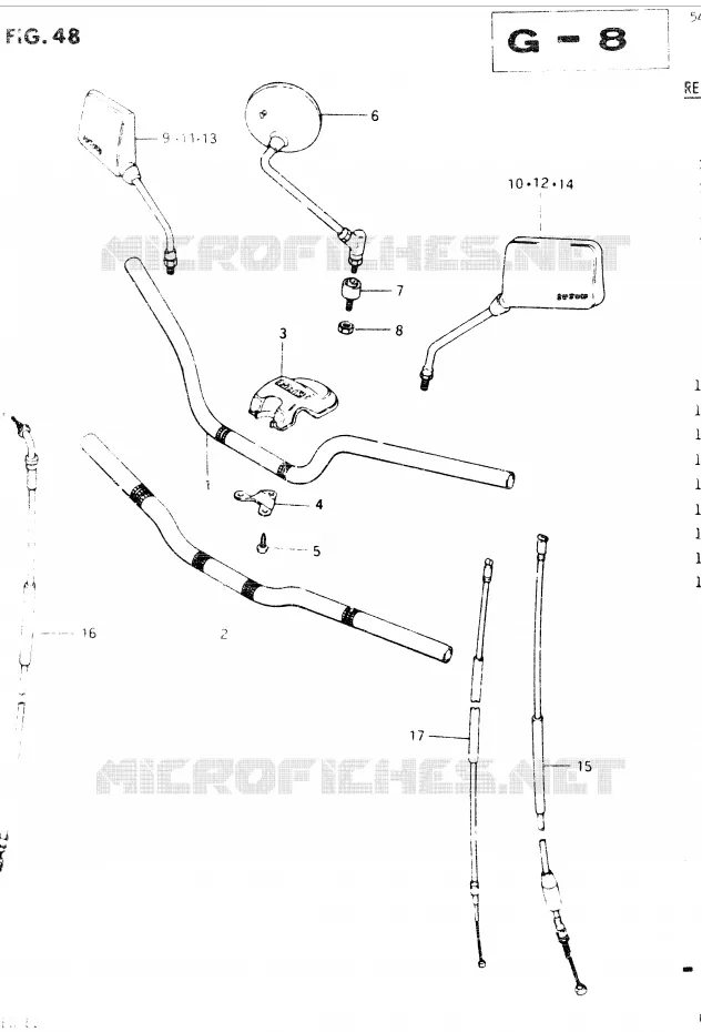 STUUR Suzuki MOTO 400 GSX 1984  GSX400EE(E2)