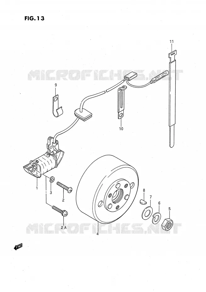 ONTSTEKING Suzuki MOTO 50 JR 1993  JR50P(P3)