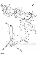 SNELHEIDSMETER voor Suzuki DR 125 1983