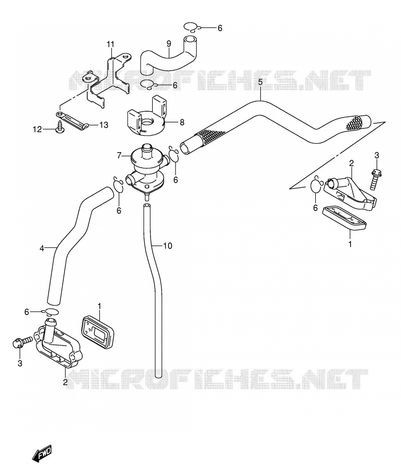 ANTI VERVUILINGS SYSTEM Suzuki MOTO 1000 V-STROM 2006  DL1000K6(E2)