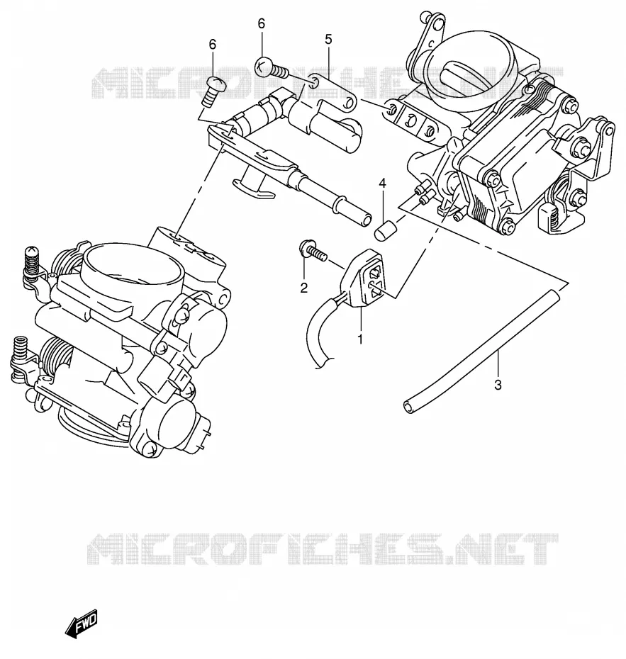 BRANDSTOFSLANG Suzuki MOTO 1000 V-STROM 2002  DL1000K2(E2)