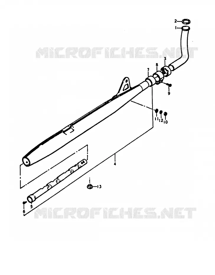 GELUIDDEMPER Suzuki MOTO 100 A100 1991  A100M(K/L/M/N/4)