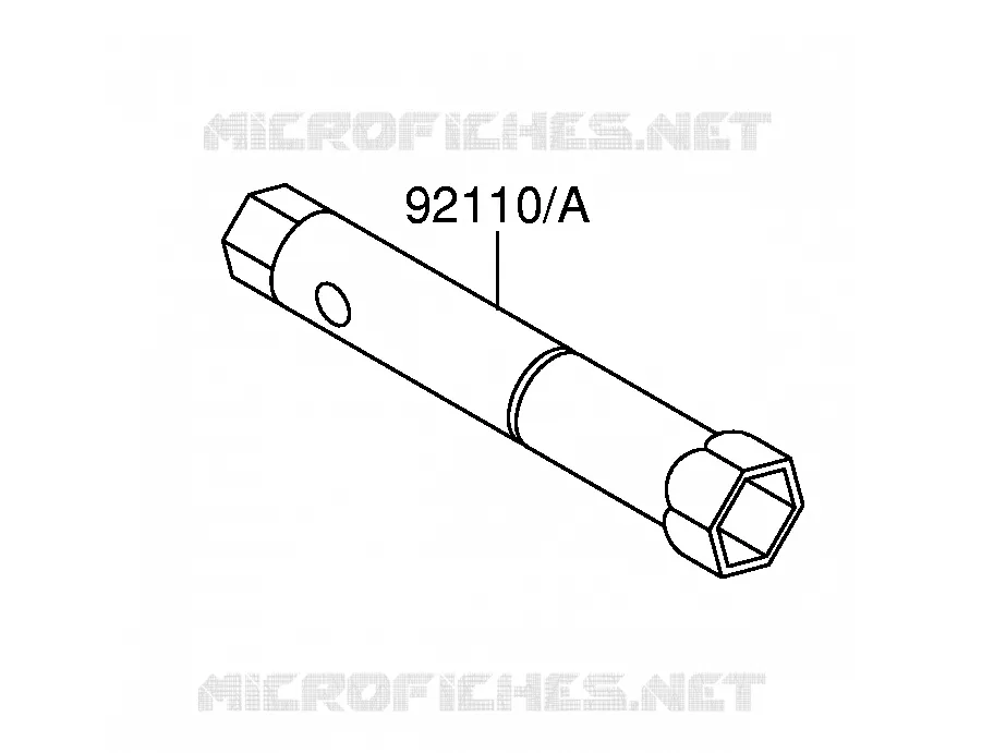 GEREEDSCHAPSKIST Suzuki MOTO 110 DR-Z 2003  DR-Z110K3(E21)