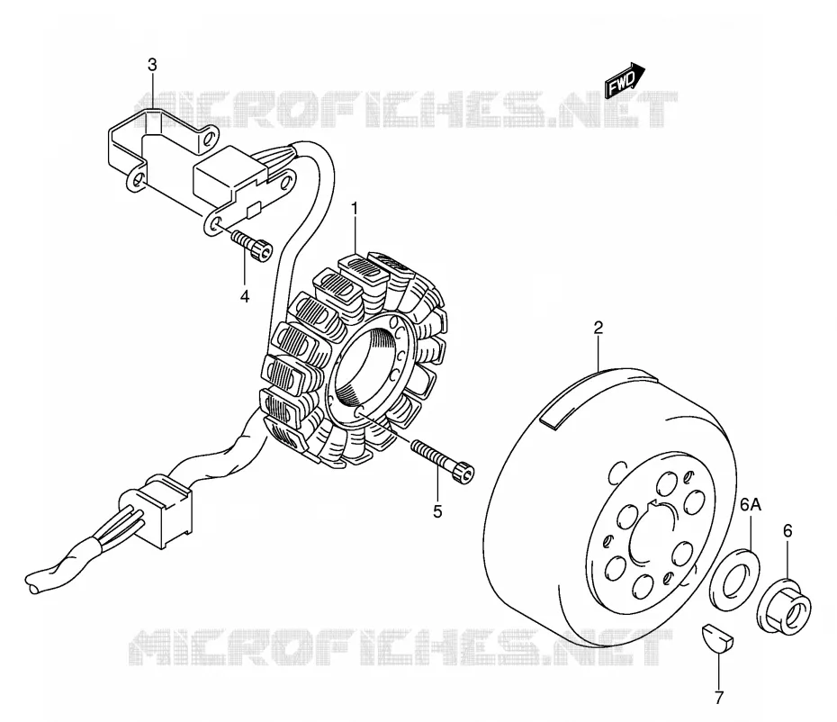 ONTSTEKING (DR-Z400Y/K1/K2/K3/K4) Suzuki MOTO 400 DR-Z 2002  DR-Z400EK2(E1)