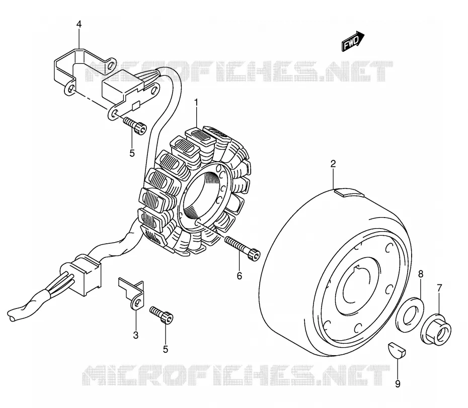 ONTSTEKING Suzuki MOTO 400 DR-Z 2006  DR-Z400EK6(E3/E28)