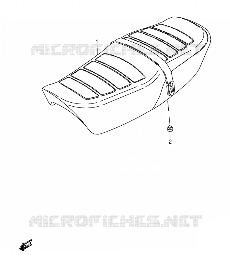 SEAT Suzuki MOTO 115 AP 2000  AX115Y(E71)