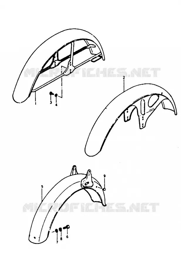 SPATBORD Suzuki MOTO 100 A100 1990  A100L(K/L/M/N/4)