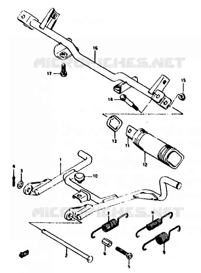 STAND Suzuki SCOOTER 50 ADDRESS 1994  AH50R(N/R)