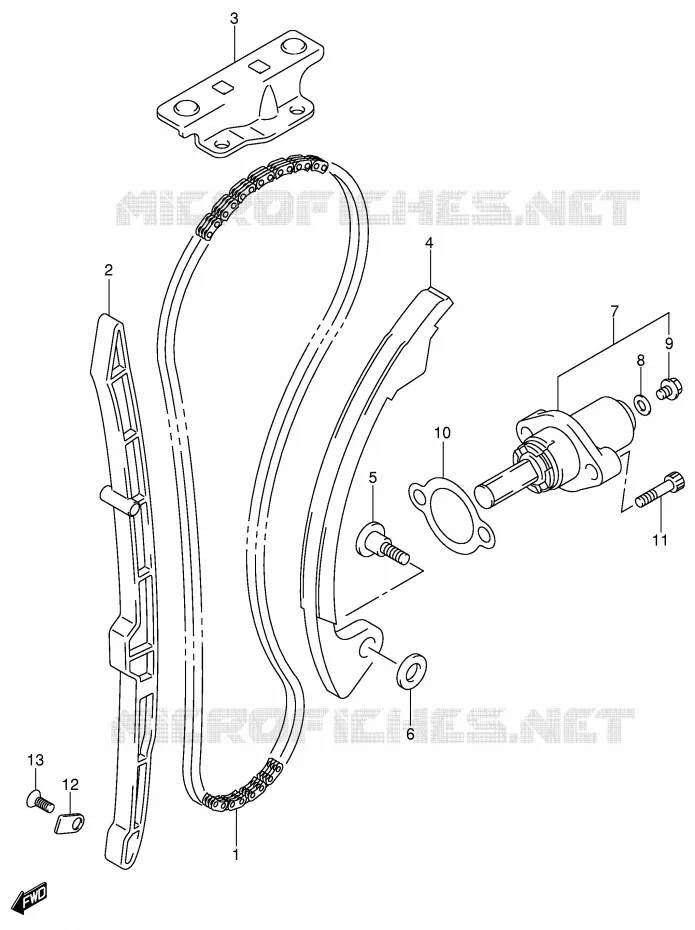 TIMING (MODELE Y/K1/K2) Suzuki MOTO 400 DR-Z 2000  DR-Z400SY(E2)