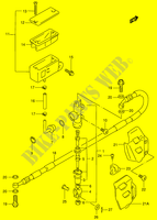 ACHTER HOOFDREMCILINDER (MODELE V/W/X/Y) voor Suzuki RM 125 1997