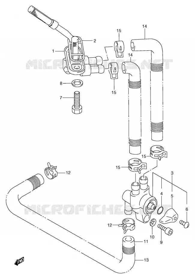 FUEL COCK Suzuki MOTO 800 MARAUDER 2002  VZ800K2(E2)