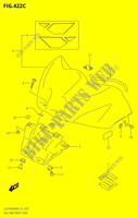 FUEL TANK VOORKLEPER (GSX R1000A)(SEE NOTE 1) voor Suzuki GSX-R 1000 2020