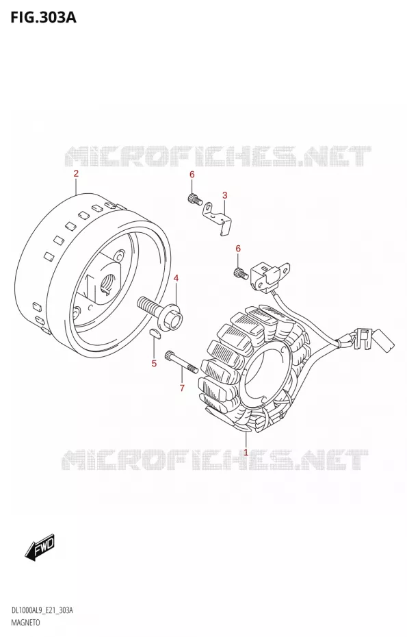 ONTSTEKING Suzuki MOTO 1000 V-STROM 2019  DL1000A L9 (E21)