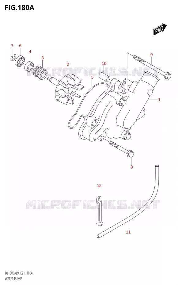 WATERPOMP Suzuki MOTO 1000 V-STROM 2019  DL1000XA L9 (E21)