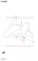 FRONT FENDER voor Suzuki V-STROM 250 2019