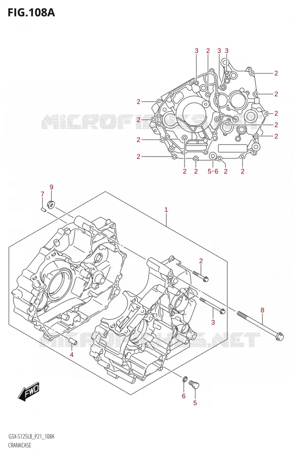 CARTER Suzuki MOTO 125 GSX-S 2018  GSX-S125MLX L8 (P21)