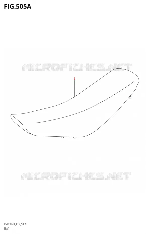 SEAT Suzuki MOTO 85 RM 2020  RM85L M0 (P19)