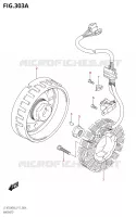 ONTSTEKING voor Suzuki KINGQUAD 750 2018