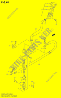 ACHTER HOOFDREMCILINDER5L4 P19) voor Suzuki RM 85 2014
