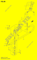 ACHTER HOOFDREMCILINDER5LL4 P19) voor Suzuki RM 85 2014