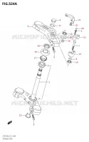 STUURKOLOM voor Suzuki GSR 750 2014