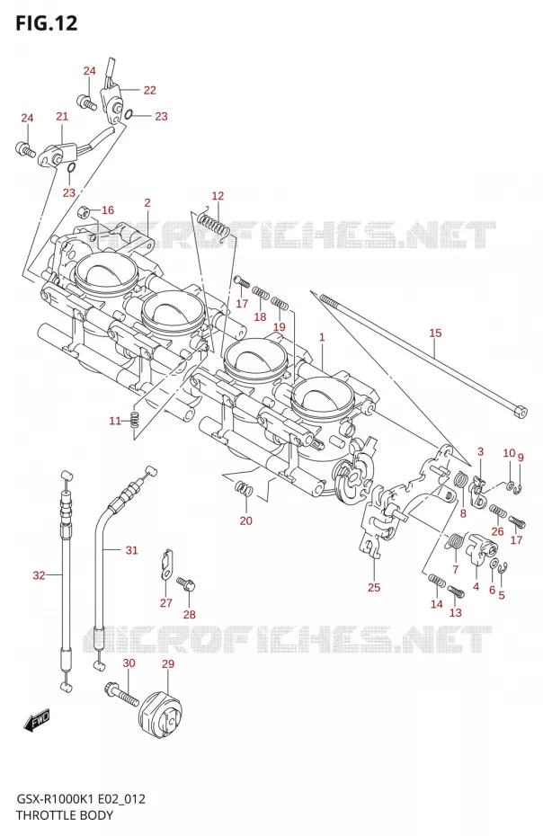 GASKLEPHUISILLON (GSX-R1000K1) Suzuki MOTO 1000 GSX-R 2001  GSX-R1000U2K1(E2)