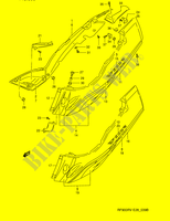 ACHTER KUIP  (MODELE T/V) voor Suzuki RF 900 1994