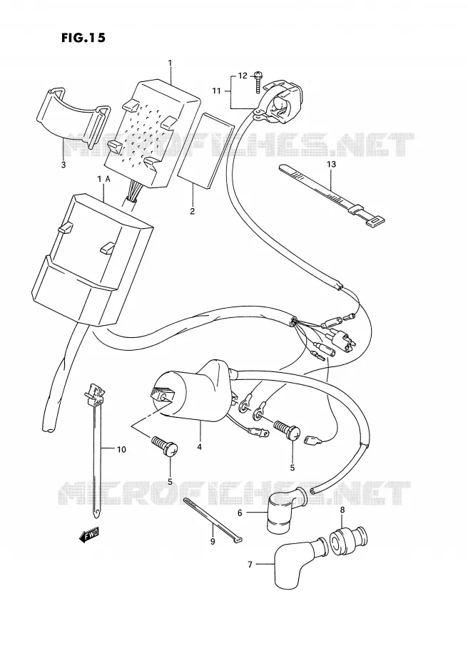 ELEKTRISCH Suzuki MOTO 125 RM 1995  RM125S(E2)
