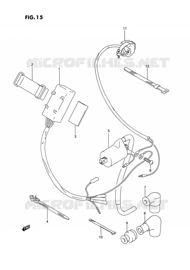 ELEKTRISCH Suzuki MOTO 250 RM 1993  RM250P(E2)