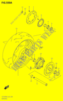 ACHTERWIEL (GSX1300RA:L3:E02) voor Suzuki HAYABUSA 1300 2013