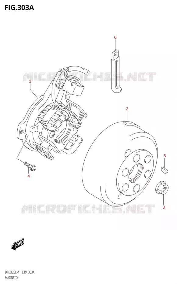 ONTSTEKING Suzuki MOTO 125 DR-Z 2021  DR-Z125L M1