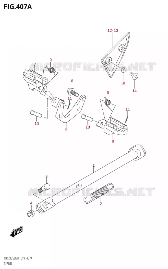 STAND Suzuki MOTO 125 DR-Z 2021  DR-Z125L M1