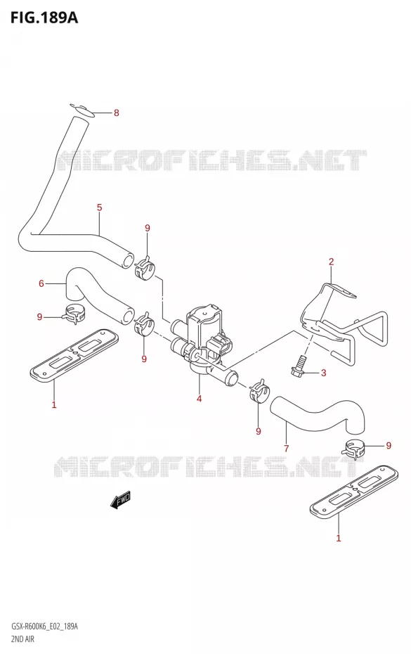 ANTI VERVUILINGS SYSTEM Suzuki MOTO 600 GSX-R 2006  GSX-R600 K6 (E02,E19)