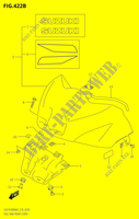 FUEL TANK VOORKLEPER (GSX R1000RA) voor Suzuki GSX-R 1000 2021